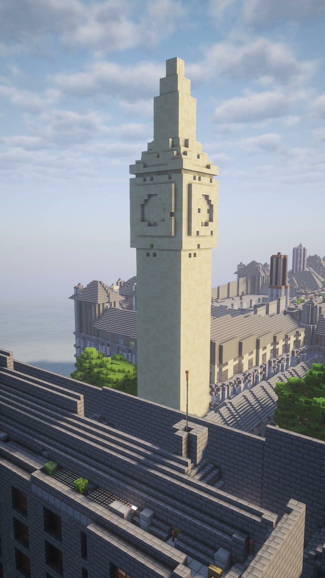 Big Ben / Palace of Westminster in unserer Minecraft-Welt