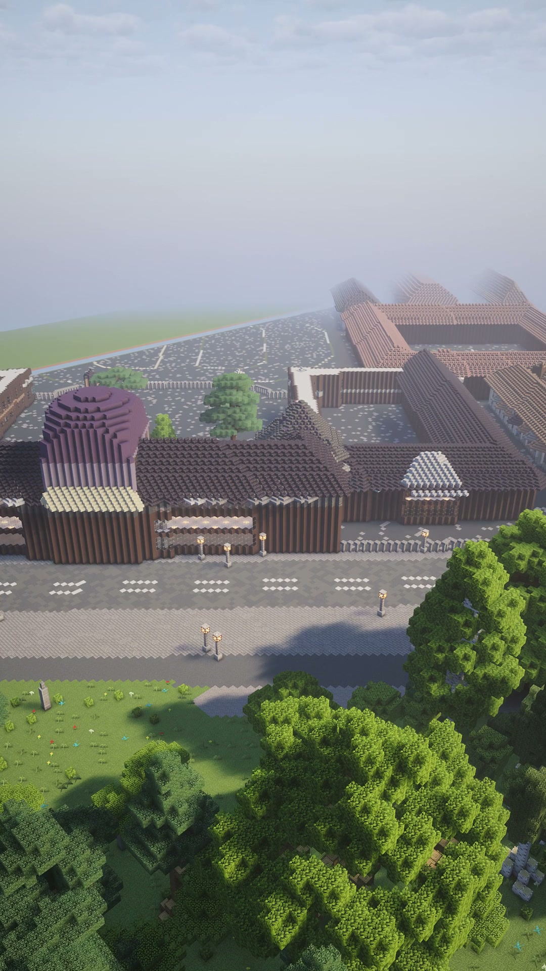 École Militaire / Champ de Mars in unserer Minecraft-Welt